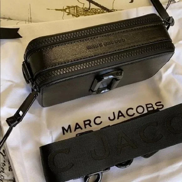 Marc Jacobs Snapshot DTM cross body camera bag black - Picture 6 of 7